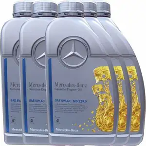 Premium de alta calidad Alemania coche genuino SAE 5W40 aceite lubricante de motor MB229.5 Paquete de 1 litro