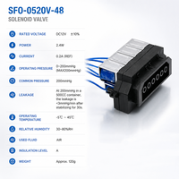 Válvula Solenoide Neumática de Plástico de 4 Estaciones, 2 Posiciones y 3 Vías, Personalizada OEM ODM, para Equipos de Belleza