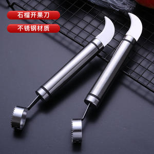 Pelador de Frutas de Acero Inoxidable Premium de Doble Cabeza para Naranjas y Pomelos, Utensilio de Cocina con Diseño de Mango, Origen Jieyang - Product Image 2