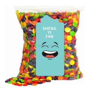 Marque personnelle personnalisée Offre spéciale <span class=keywords><strong>Bonbons</strong></span> gommeux croquants aux fruits ronds - Product Image 3