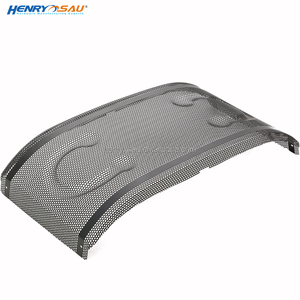 Lưới Tạo Hình Uốn Cong Lưới Tản Nhiệt Loa Kim Loại Đục Lỗ Tấm Đục Lỗ Lưới Thép Mở Rộng Cho Bộ Lọc - Product Image 2