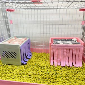 Cama de Plástico <span class=keywords><strong>para</strong></span> Mascotas Pequeñas, Escondite <span class=keywords><strong>para</strong></span> <span class=keywords><strong>Cobayas</strong></span>, Escondite <span class=keywords><strong>Esquinero</strong></span> <span class=keywords><strong>para</strong></span> Mascotas Pequeñas, Bonito <span class=keywords><strong>para</strong></span> Hámsteres y <span class=keywords><strong>Cobayas</strong></span> - Product Image 6