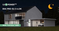 Convertisseur solaire à onde sinusoïdale pure Luxpower SNA PRO-EU 6.5K Max PV Input 12KW Protection IP65 6.5KW pour système solaire domestique