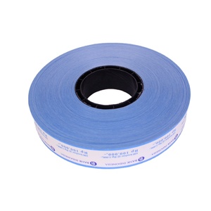 Kunden spezifisch bedrucktes recycelbares Klebeband 40mm breites Geldband Geld binde band für Verpackungs maschine - Product Image 1