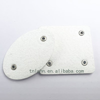 Étiquettes de vêtements en silicone avec impression de logo personnalisé, étiquettes de vêtements imprimées en silicone PU, étiquettes de jean en silicone