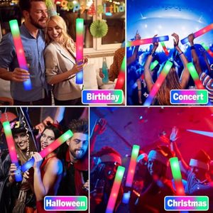 Barras Luminosas de Espuma LED Personalizadas con Logotipo, Luces Intermitentes, 18.5 Pulgadas, Diseño Colorido para Fiestas, 48 cm, Suministros para Fiestas al por Mayor - Product Image 6