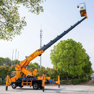 Vehículo Aéreo de Trabajo Dongfeng con Plataforma de 8 Secciones y 36 m, Especial para Mantenimiento de Energía Eléctrica, Alumbrado Público y Paredes Exteriores - Product Image 4