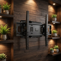 Soporte de Pared para TV Universal de Acero VESA 600x400mm, para Pantallas LED/LCD, Venta al Por Mayor de Fábrica, Alta Calidad