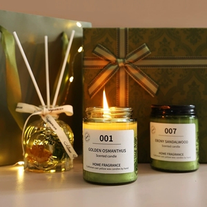 Coffret cadeau de bougies parfumées d'aromathérapie de luxe haut de gamme pour la Saint-<span class=keywords><strong>Valentin</strong></span>, anniversaire, maison, intérieur, bougies d'aromathérapie longue durée - Product Image 2