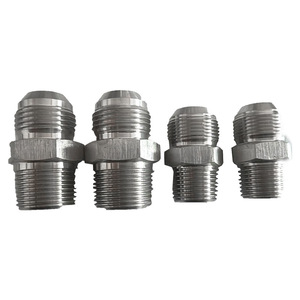 ข้อต่อท่อไฮดรอลิกสแตนเลส Junhong Hydraulics ข้อต่อปากบานเหล็ก 304 สำหรับเครื่องจักรก่อสร้าง - Product Image 3
