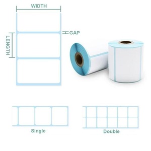 4x6 Thermal Shipping Labels Free Sample Private Label OEM Waterproof Die Cut Thermal Labels Self-Adhesive for Amazon FBA Grocery - Product Image 4