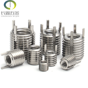 China Factory Edelstahl Schlüssel verriegelung Innen gerändeltes Draht gewinde Einsatz Metall gewinde hülse - Product Image 5