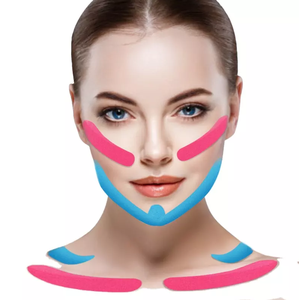 Nastro Kinesiologico Morbido da 2,5 cm per Lifting del Viso e Contorno V-Line, Benda Adesiva Elastica per Bellezza Facciale e Altri Sport - Product Image 3