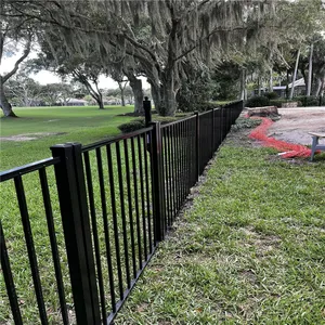 2023 haute qualité 4 pieds 6 pieds hauteur personnalisée clôture de cour art décoratif jardin/cour/piscine clôture