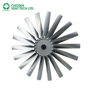 Aspas impulsores de ventilador de aluminio para ventiladores axiales como piezas de ventilador - Product Image 5