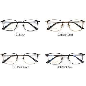 <span class=keywords><strong>Occhiali</strong></span> da Vista in Titanio alla Moda, Montature <span class=keywords><strong>Sottili</strong></span> e Piatte, <span class=keywords><strong>Occhiali</strong></span> Raffinati per Uomo e Donna - Product Image 2