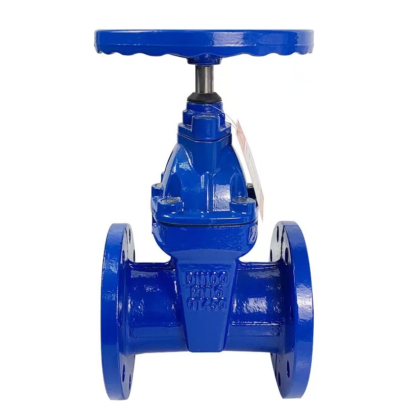 Высокое качество DIN3352 стандартная Z45X-16Q модель EPDM сиденье DI Handwheel ковровое Железное тело PN16 DN100 упругий клапан затвора сиденья