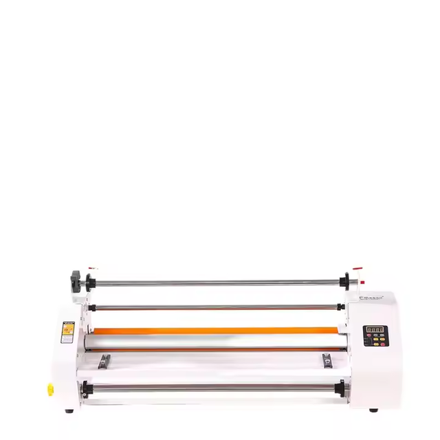 34cm Automatic Cold & Hot Laminator Single/Double Sided Fast Printing Speed A3/A4/A5/A6 Crystal Label YOUMAO