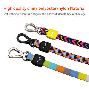 2025 tali anjing mewah Premium kualitas baik kustom cetak Label pribadi nilon Neoprene tahan lama memimpin anak anjing Premium - Product Image 6