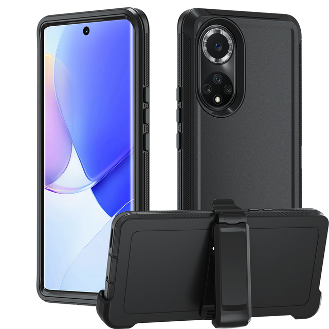 Heavy Duty Full Body Protection Funda De Celular Phone Case Cover for Honor Nova9 50 Defender Belt Clip Mobile Phone Cases