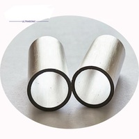 Piezo silinder Piezo tabung keramik, Piezo Mode Pzt-4 kristal piezoelektrik