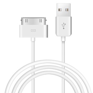<span class=keywords><strong>Cable</strong></span> <span class=keywords><strong>de</strong></span> <span class=keywords><strong>Carga</strong></span> y Sincronización <span class=keywords><strong>de</strong></span> Datos USB <span class=keywords><strong>de</strong></span> 30 Pines OEM para iPhone 4/4s, <span class=keywords><strong>iPad</strong></span> 3/<span class=keywords><strong>2</strong></span>/1, iPod Classic, Touch, Cámara y Computadora - Product Image 3
