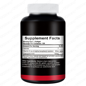 Capsules de coenzyme Q10 de haute qualité 400 mg OEM/ODM, complément alimentaire pour la santé cardiaque avec PQQ et L-Carnitine - Product Image 4