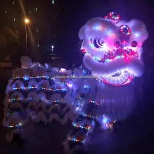 Costume de danse de Lion à LED, spectacle de scène de bar de boîte de nuit, changement de couleur de la lumière