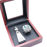Boîte de présentation pour bague de champion des Philadelphia Eagles 2025, en alliage classique plaqué or, pour trophées de championnat, événements sportifs et universitaires