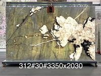 Marbre de haute qualité, motif flottant naturel et élégant, pierre décorative, fleur de poirier, neige, universel, cuisine, salle à manger, atelier, imperméable