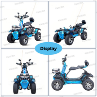 Sport 12000W électrique quatre roues tout-terrain Kart Buggy Land Surfing Vehicle Scooters pour adultes