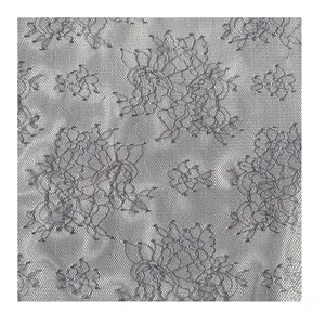 Multicolor dreamy 100 polyester 3d bridal white lace fabric for skirts dress