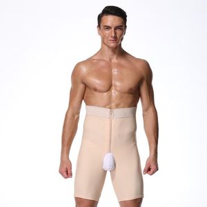 Body amincissant pour <span class=keywords><strong>gaine</strong></span> de <span class=keywords><strong>ventre</strong></span> pour hommes coupe-cuisse Shapewear taille formateur corps Shaper <span class=keywords><strong>ventre</strong></span> contrôle Fajas colombien - Product Image 2