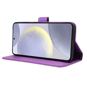 เคสโทรศัพท์ฝาพับหนัง PU ลายเพชรสุดหรูสำหรับ Samsung Galaxy S25 - Product Image 3