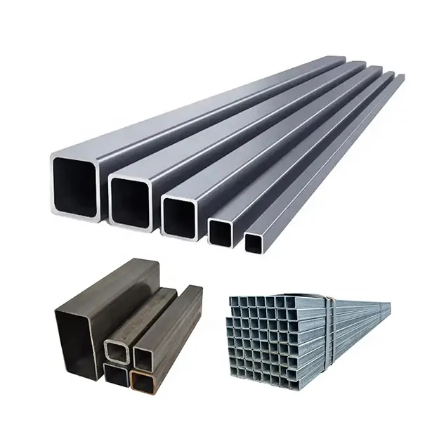 Vente en gros de tubes métalliques de différentes tailles personnalisés tube carré Offre Spéciale 40x40 SHS tuyau en acier carré galvanisé à chaud