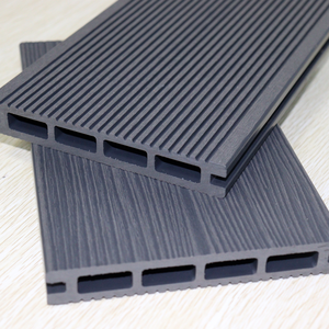 Planche de <span class=keywords><strong>terrasse</strong></span> en WPC imperméable gaufrée 3D grise, résistante aux termites, <span class=keywords><strong>pour</strong></span> <span class=keywords><strong>terrasse</strong></span>, patio, balcon - Product Image 1