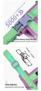 ओम कस्टम लोगो समायोज्य लुभावनीय बाहरी बनियान-प्रशिक्षण और कार्य कुत्तों के लिए हैंडल के साथ हैंडल - Product Image 3