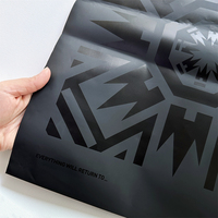 Sac d'emballage pour vêtements recyclable avec logo personnalisé, sac à fermeture éclair de luxe pour vêtements, pochette zippée surdimensionnée en plastique poly laminé