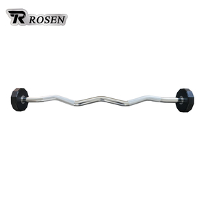 Rosen Sports - <span class=keywords><strong>Barra</strong></span> de Pesas <span class=keywords><strong>para</strong></span> Gimnasio Comercial, Resistente, <span class=keywords><strong>para</strong></span> Levantamiento de Pesas y Fisicoculturismo, <span class=keywords><strong>Barra</strong></span> <span class=keywords><strong>Fija</strong></span> de 12 Lados <span class=keywords><strong>para</strong></span> <span class=keywords><strong>Ejercicio</strong></span> - Product Image 1