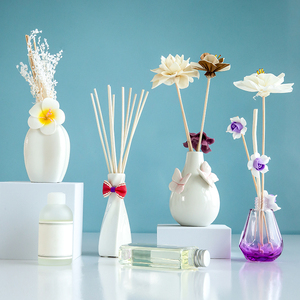 True Scent gros <span class=keywords><strong>bois</strong></span> artificiel naturel <span class=keywords><strong>rose</strong></span> fleur roseau sola fleurs bouquet diffuseur en vrac - Product Image 1