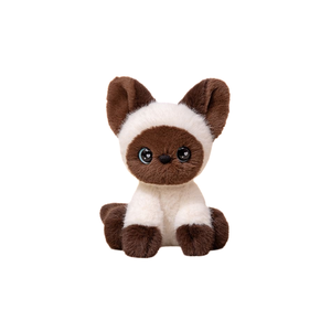 Ensemble de peluches de chats <span class=keywords><strong>siamois</strong></span> et calico, poupées de chatons réalistes pour l'affichage en magasin d'articles pour animaux de compagnie - Product Image 4