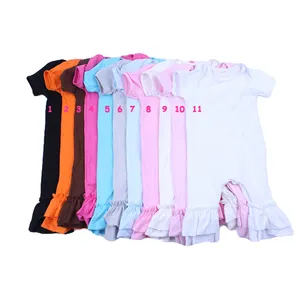 Baby clothes new arrivals cotton rompers long legging baby bodysuit for baby girls