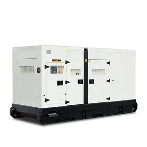 Vlais CE/ISO电源50kva 100kva 125kva 150kva柴油发电机3相50/60HZ超静音发电机组，带ATS