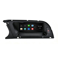 CarPlay & Android Auto, écran partagé, GPS intégré pour Audi A4/A5/S5/Q5 8.8/10.25/12.3 pouces, autoradio stéréo avec tableau de bord
