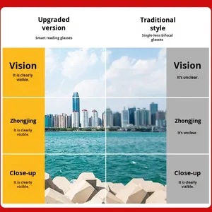 <span class=keywords><strong>Gafas</strong></span> de Lectura con Zoom Inteligente Multifocal y Protección Contra Luz Azul, Lentes Cómodas para Ver de <span class=keywords><strong>Lejos</strong></span>, Aptas para Hombres y Mujeres Mayores - Product Image 3