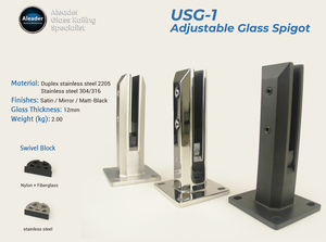 Spigot <span class=keywords><strong>de</strong></span> fixation au <span class=keywords><strong>sol</strong></span> en acier inoxydable pour main courante et garde-corps en verre, pour <span class=keywords><strong>escalier</strong></span> en marbre ou en bois, à encastrer, pour usage extérieur domestique - Product Image 4