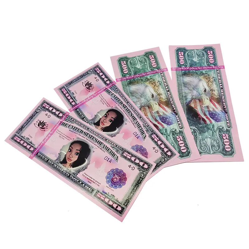 Бумажные банкноты на удачу с изображением денег, нефрита, императора, неба