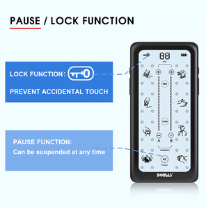 Gran oferta, masaje recargable para cuello y hombros, estimulación muscular, relajación, alivio del dolor, pantalla táctil grande, máquina Tens - Product Image 2