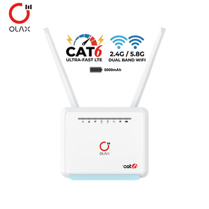 Router Inalámbrico OLAX MC80 CAT6 Openwrt WiFi 6 4G con Módem 5G, Tarjeta SIM, VPN y Función de Firewall para Uso Doméstico - Product Image 1