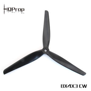 Juego de Hélices MacroQuad 8x4x3 de Tres Aspas con Una Hélice CW/CCW Duradera de Color Negro para Drones de Carreras FPV - Product Image 3
